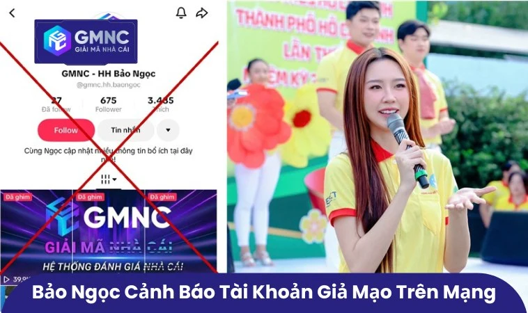 Bảo Ngọc cảnh báo tài khoản giả mạo trên mạng