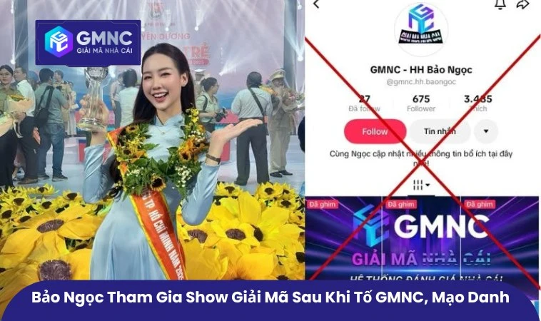 Bảo Ngọc tham gia show giải mã sau khi tố GMNC, mạo danh