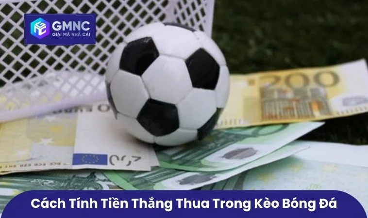 Cách tính tiền thắng thua trong kèo bóng đá