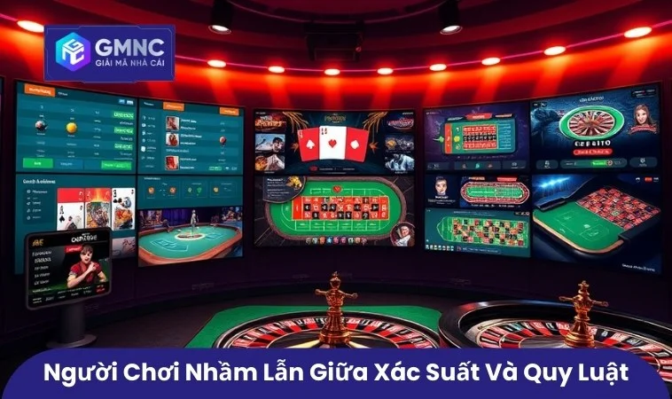 Người chơi nhầm lẫn giữa xác suất và quy luật chơi